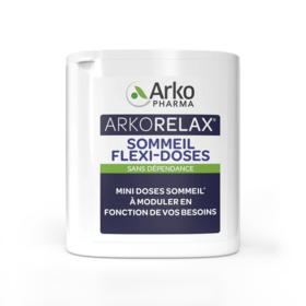 Arkopharma Arkorelax Sommeil Flexi-doses Endormissement rapide & sommeil réparateur 60 comprimés
