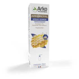 Arkopharma Arkoroyal Spray Gorge - Propolis & miel pour un confort bucco-pharyngé 30 ml