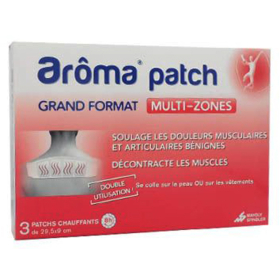 AROMA PATCH - Multi-Zones Grand format 29.5 x 9 cm