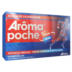 AROMA POCHE - Poche Thermique Réutilisable - grand modèle 21 x 30 cm