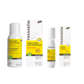 AROMAPIC - Spray Anti-Moustique Bio + Roller Piqûres Gel