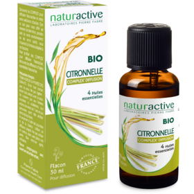 AROMATHERAPIE - Complex' - Citronnelle aux H E Bio - 30 ml