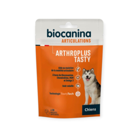 Biocanina Articulations Arthroplus Tasty Chiens 30 bouchées appétentes – Confort articulaire