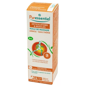 Huile de Massage Bio Arnica - Gaulthérie - 200 ml