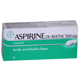 ASPIRINE DU RHONE - Douleurs & Fièvre 500 mg - 20 comprimés