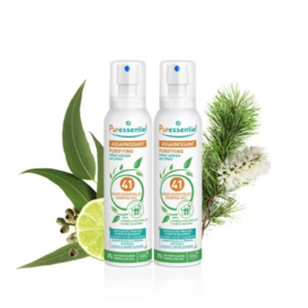 Puressentiel Spray aux 41 Huiles Essentielles – Format Économique lot de 2 x 200 ml