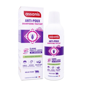 Assanis Shampooing Traitant Anti-Poux 200ml + Peigne