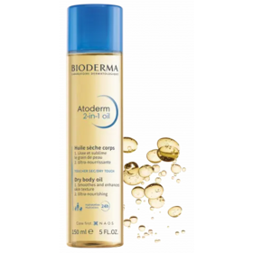 Bioderma Atoderm Huile sèche corps 2-en-1 150ml