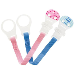 Attache Sucette Ruban Mixte