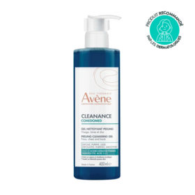 Avène Cleanance Comedomed gel nettoyant peeling 400 ml – peaux grasses à tendance acnéique