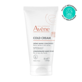 Avène Cold Cream crème mains concentrée 50 ml – crème nourrissante mains sèches
