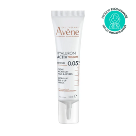 Avène Hyaluron activ procedure crème micro-lift yeux & lèvres 15 ml – anti-rides contour yeux