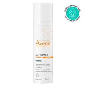 Avène Solaire Sunsimed Pigment SPF 50+ UVB UVA Lumière Bleue 80 ml – Protection solaire dermatologique