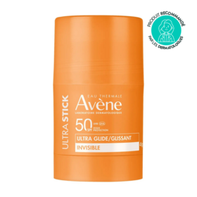 Avène Ultra Stick SPF50+ 45 g — protection solaire haute résistance peaux sensibles visage corps lèvres