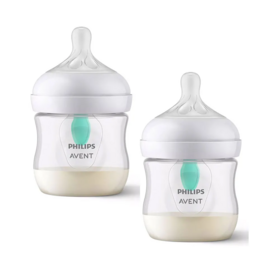 Philips Avent Natural response biberons anti-coliques dès la naissance 2 x 125 ml – biberon valve AirFree