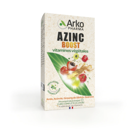 Arkopharma Azinc Boost Vitamines Végétales 24 comprimés à croquer