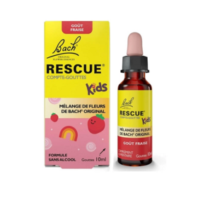 Bach Rescue Kids fraise compte-gouttes 10 ml
