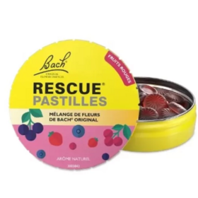 Rescue Pastilles Fruits des Bois – Sérénité Naturelle avec Bach Original 50 g