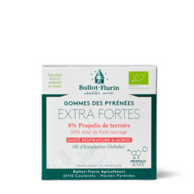 Ballot‑Flurin Gommes extra‑fortes des Pyrénées 30 g – gommes à sucer bio confort gorge
