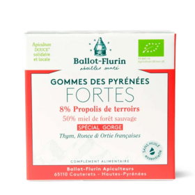 Ballot-Flurin Gommes fortes Pyrénées 30 g – gommes à sucer propolis bio
