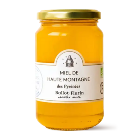 Ballot-Flurin Miel sauvage des hautes montagnes des Pyrénées 480 g – miel bio d’exception