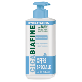 Baume Corporel Hydratant Quotidien - Lot de 2 x 400 ml