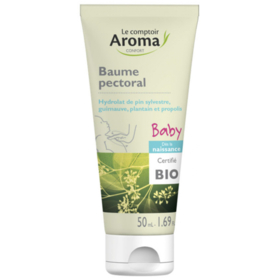 Baume Pectoral Bébé Bio - 50 ml