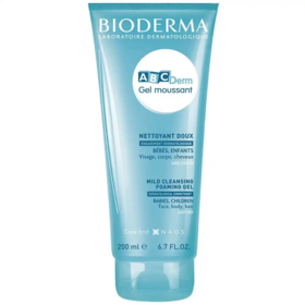 Bioderma Abcderm Gel Douche Moussant visage et corps 200 ml
