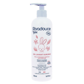 BEBE Bio - Gel Lavant Surgras Corps & Cheveux - 500 ml