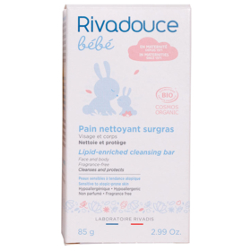 BÉBÉ Bio - Pain Nettoyant Surgras - 85 g