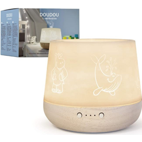 BEBE - Doudou - Diffuseur d'Huiles Essentielles et Veilleuse