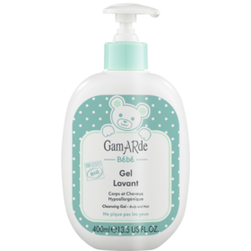 BEBE - Gel Lavant Bio - Corps et Cheveux - 400 ml
