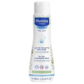 BEBE - Lait de Toilette Sans Rinçage à l'Avocat Bio - Peau Normale - 200 ml