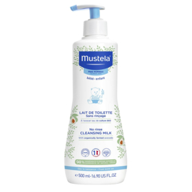 BEBE - Lait de Toilette Sans Rinçage à l'Avocat Bio - Peau Normale - 500 ml