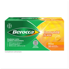 Berocca Immunité Flash 30 comprimés