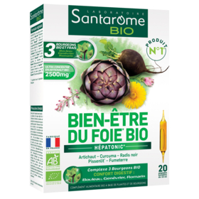 Bien-Etre du Foie Bio - Hépatonic - 20 ampoules