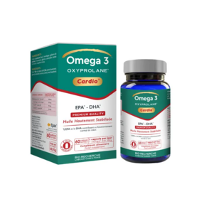 Bio Recherche Oxyprolane oméga 3 cardio 60 capsules – santé cardiaque et bien-être vasculaire