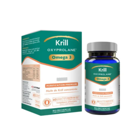Oxyprolane Oméga 3 Krill 60 capsules santé cardiovasculaire et foie
