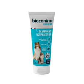 Biocanina Shampoing Nourrissant Chien et Chat 200 ml – Douceur, brillance et nutrition du pelage