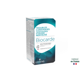 Lehning Biocarde 30 ml – Médicament homéopathique sommeil et nervosité légère