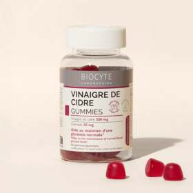 Biocyte Gummies Vinaigre de cidre digestion 60 gommes