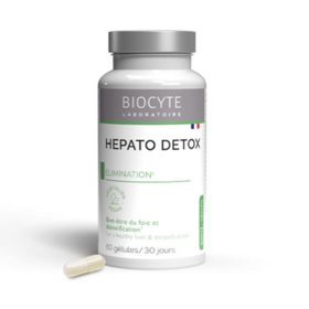 Biocyte Hepato Detox  Vegan - Bien-être du foie et détoxification 60 gélules