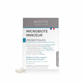 Biocyte Microbiote Minceur Probiotiques 40 gélules