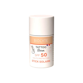 Biocyte Tattoo derm Spf50 stick solaire 15 g – protection solaire tatouage