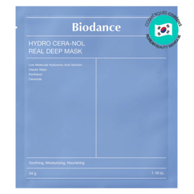 Biodance Hydro Cera-Nol Real Deep Mask 34g masque hydrogel hydratant et apaisant