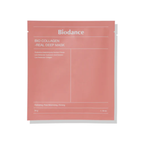 Biodance Real Deep Mask Bio Collagen masque visage hydratant raffermissant 1 masque