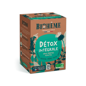 Biohême Infusion détox intégrale 20 infusettes — tisane bio purification et élimination des toxines