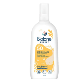 Biolane Expert Crème solaire SPF50+ 200 ml – protection solaire bébé