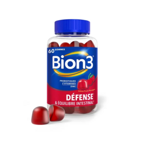Bion 3 Equilibre intestinal Fruits rouges 60 gommes