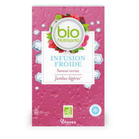 Bio Nutrisanté Infusion Froide Jambes Légères 20 sachets